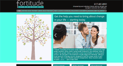 Desktop Screenshot of fortitudecounselingcenter.com